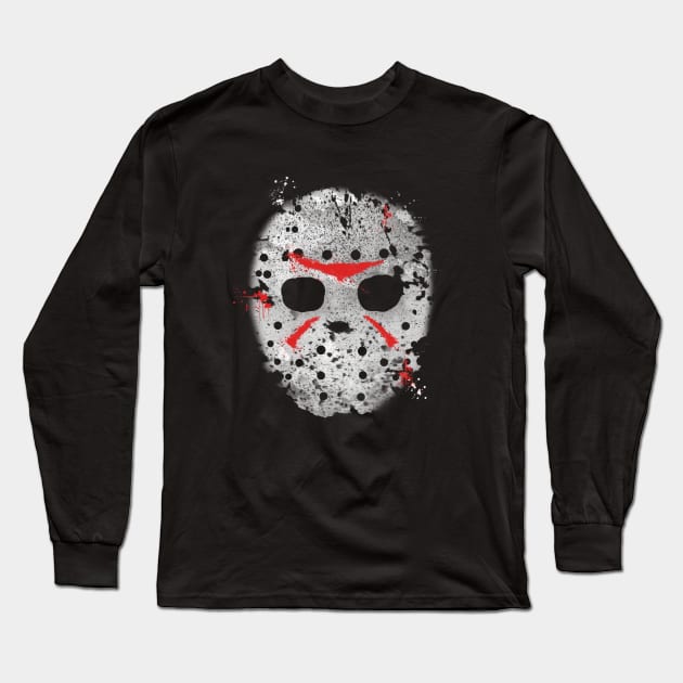 Abstract jason Long Sleeve T-Shirt by Wimido